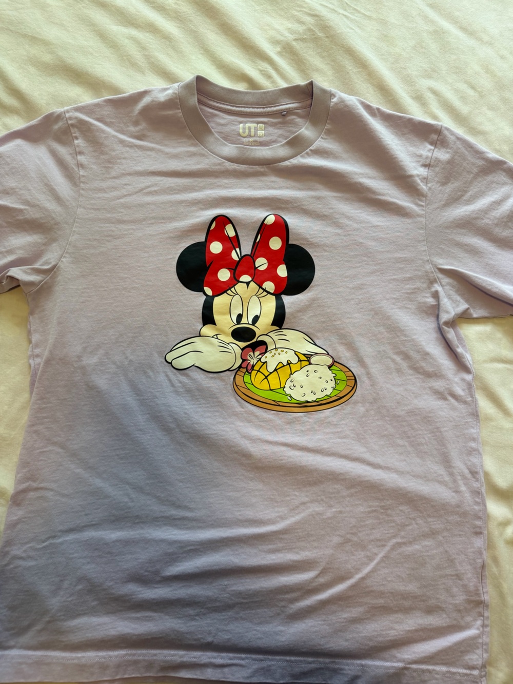 Uniqlo Disney Minnie Mouse Lilac Graphic